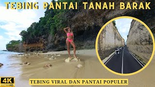 PANTAI TANAH BARAK BALI | Explore Tebing dan Pantai Populer Bareng Bule Cantik