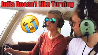 Julia Doesn't Like Turning - Coastal Flight & Airwork in a Piper PA-28 out of John Wayne Airport