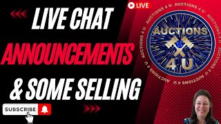 Tuesday Chat Announcements & Some Selling 5pm Eastern