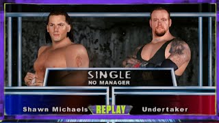 wwe smackdown comes here pain undertaker vs shawn michaels