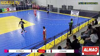 Campeonato futsal Siderópolis 2024 - Estrela 3 x 1 Cohab