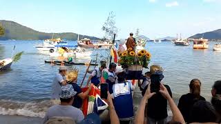 Procissão de São Pedro Pescador, protetor dos pescadores!Festa de São Pedro pescador de Ubatuba!