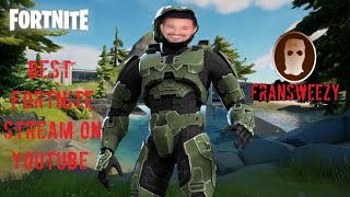 Masterchief in Fortnite! BEST FORTNITE STREAM ON YOUTUBE!!