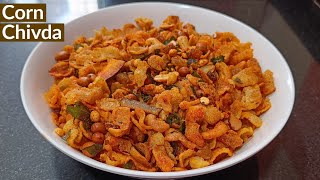 Diwali Special | Corn Flakes Chivda | Makai Chivda | Easy & Delicious Corn Chivda | Healthy Chivda