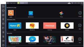 installing bluestacks2 to install android apps on PC  2016