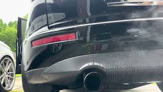 Infiniti FX45 exhaust muffler delete revs