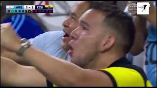 Argentina vs Ecuador 1-1 PEN 4-2 HIGHLIGHTS   Copa América 2024 #football #messi