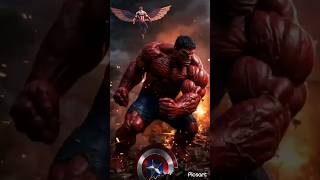 How_is_Sam_Wilson_s_Captain_America_able_to_take_down_Red_Hulk #shorts #bnftvshorts