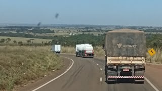 Viagem do frete de carreta de Paulínia para Cuiabá Mato Grosso