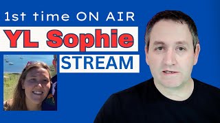 HAM RADIO - YL Sophie LIVE - 1st time ON AIR