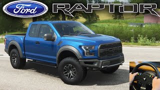 Forza Horizon 4 - Ford F150 Raptor!   |  Thrustmaster  (Steering Wheel + Paddle Shifter) Game play