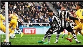 Newcastle United 4 1 Preston North End All Goals and Highlights 2017 Championship