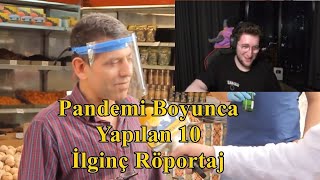 EFE UYGAÇ - SARI MİKROFON | "Pandemi Boyunca Yapılan 10 İlginç Röportaj" İZLİYOR