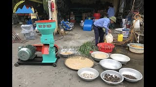 Máy ép cám viên S270 Bình Quân  - Năng suất cực cao- Ép ngô nguyên hạt, rau, cua cá ốc, bột cám...