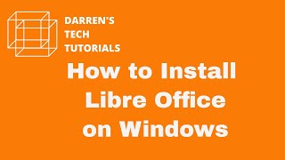 How To Install LibreOffice on Windows