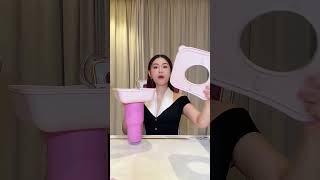 Lần đầu Tâm thử: Đập hộp phụ kiện của bình nước 🤣 (phần 4) | Ngọc Thanh Tâm #shorts