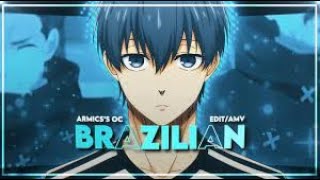 「Brazilian Phonk Mano 😈🖤」Blue Lock「AMV/EDIT」4K