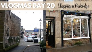 VLOGMAS DAY 20 | CHRISTMAS SHOPPING IN CORBRIDGE | LOCAL SHOPPING HAUL | VLOGMAS 2022 |