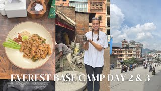 EVEREST BASE CAMP Day 2 & 3 🇳🇵🏔️🥾| Exploring Kathmandu