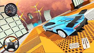 High Speed Mega Ramp Race - Impossible Stunts Racing Game - Android GamePlay #2