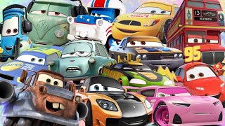 Looking For Disney Cars 3 Lightning Mcqueen, Rayon Mcqueen, Doc Hudson, Luigi, Yokoza, Bobby Swift