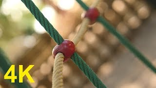 4K Free Stock Footage: Climbing Grid, Children’s Playground (Slow Motion, 3 Videos)