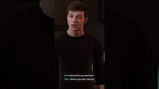 Peter Gets Angry at MJ and Harry #spiderman2 #shorts #ps5