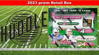 Pulling Silver Prizm Rookies and Green-Cracked Ice From A 2023 Prizm Retail Box