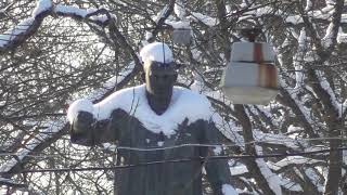 Памятник Эрнсту Тельману в Пушкине.