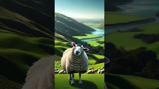 🐑 Lost in Sheep: Tom's Baa-dventure in #NewZealand 🌏 #sheep #shorts