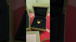 VCA bracelet and necklace unboxing #vancleefarpels #vancleef #jewelry #mothersdaygift