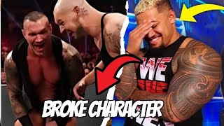 When Wrestlers HILARIOUSLY Break Character | Funniest WWE Moments