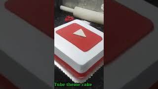 how to make youtube theme cake#shots#