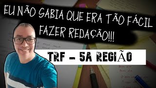 ESQUELETO DE REDAÇÃO TRF 5