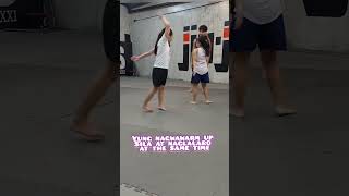 WARM UP EXERCISES MUAY THAI TRAINING #andrea #martialarts #muaythai #muaythaishorts