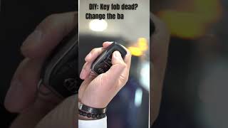 DIY: Change a key fob battery yourself!