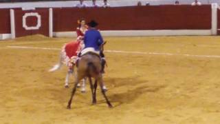 Festival ecuestre en Villanueva de Córdoba el día de ayer