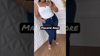 Calça jeans feminina Plus size premium Luxo