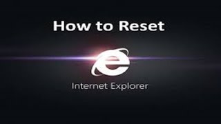 how to reset internet explorer windows 10