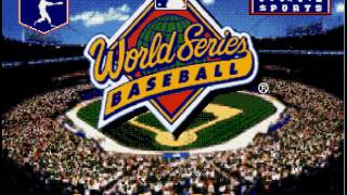 World Series Baseball Genesis Corruptions (sega genesis)