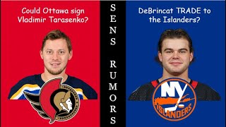 Could the Sens sign Vladimir Tarasenko and trade DeBrincat to the New York Islanders?