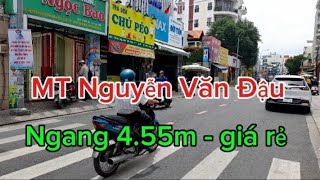 Bán nhà Mặt Tiền đường Nguyễn Văn Đậu- Q.Bình Thạnh- 4.55×30m - nhà 4 tầng