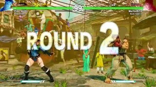 STREET FIGHTER V. Shifty (Cammy) vs Martin2k14 (Ryu)