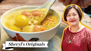 Tang Yuan Special Pumpkin & Sago ( CNY Recipe )