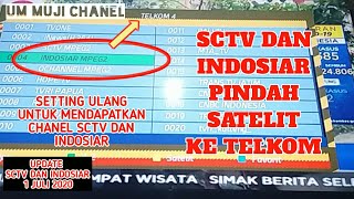 Cara terbaru mencari chanel sctv dan indosiar yang hilang lengkap pada receiver merk tanaka