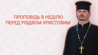 Чому саме 25 грудня? (Проповідь в Неділю святих отців)