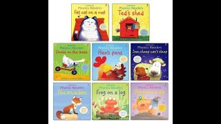 PHONICS FUN WITH USBORNE #usbornebooks #phonics #booksuggestions