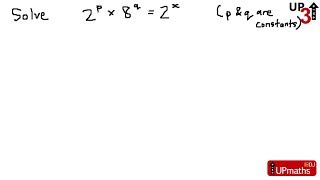 Look the Same Equation Solving Technique (level UP3 video maths tutorial)