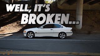 Swapped E36 First Drive Didn't Go As Planned...