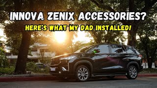 My dad put accessories on our Toyota Innova Zenix Hybrid! + GIVEAWAY TIME!!!